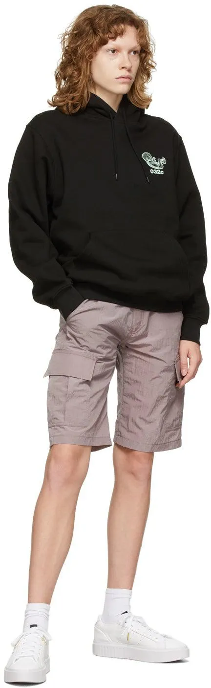 032c Grey SystÃ¨me de la Mode Heat Sensitive Cargo Shorts