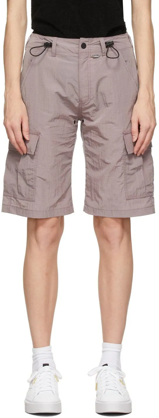 032c Grey SystÃ¨me de la Mode Heat Sensitive Cargo Shorts