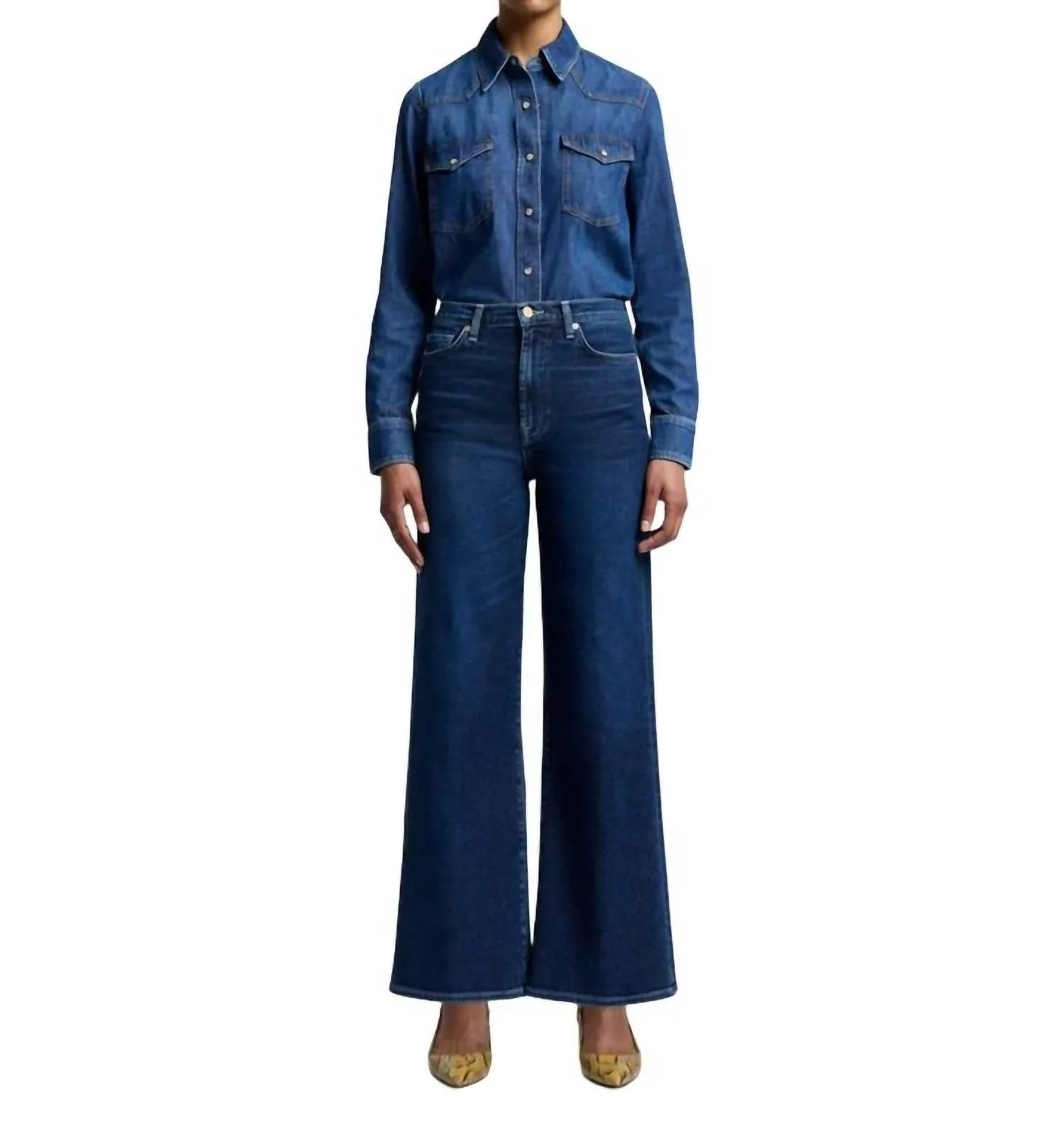 7 For All Mankind - Luxe Vintage Ultra High Rise Jo Jeans