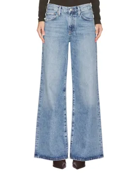 Agolde - Clara Low Rise Baggy Flare Jeans