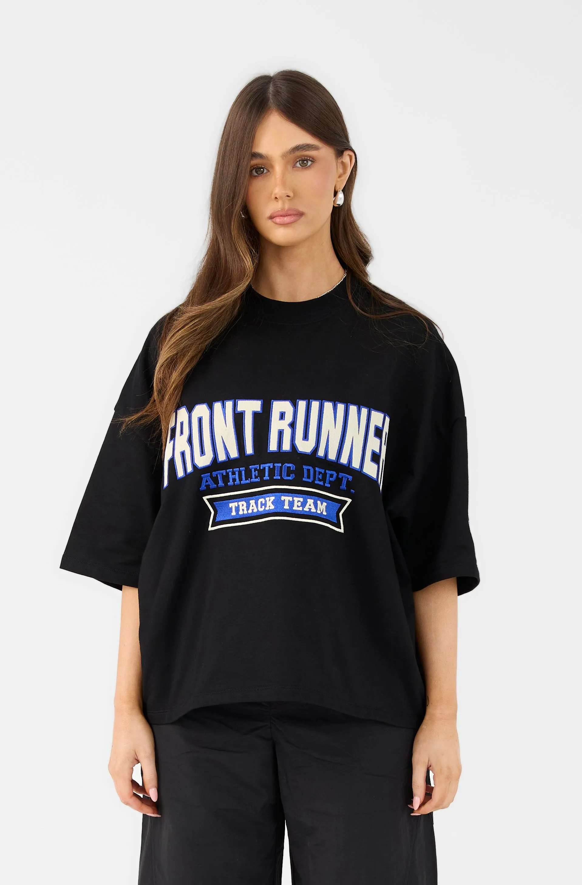 Athletic Dept Boxy Tee - Onyx