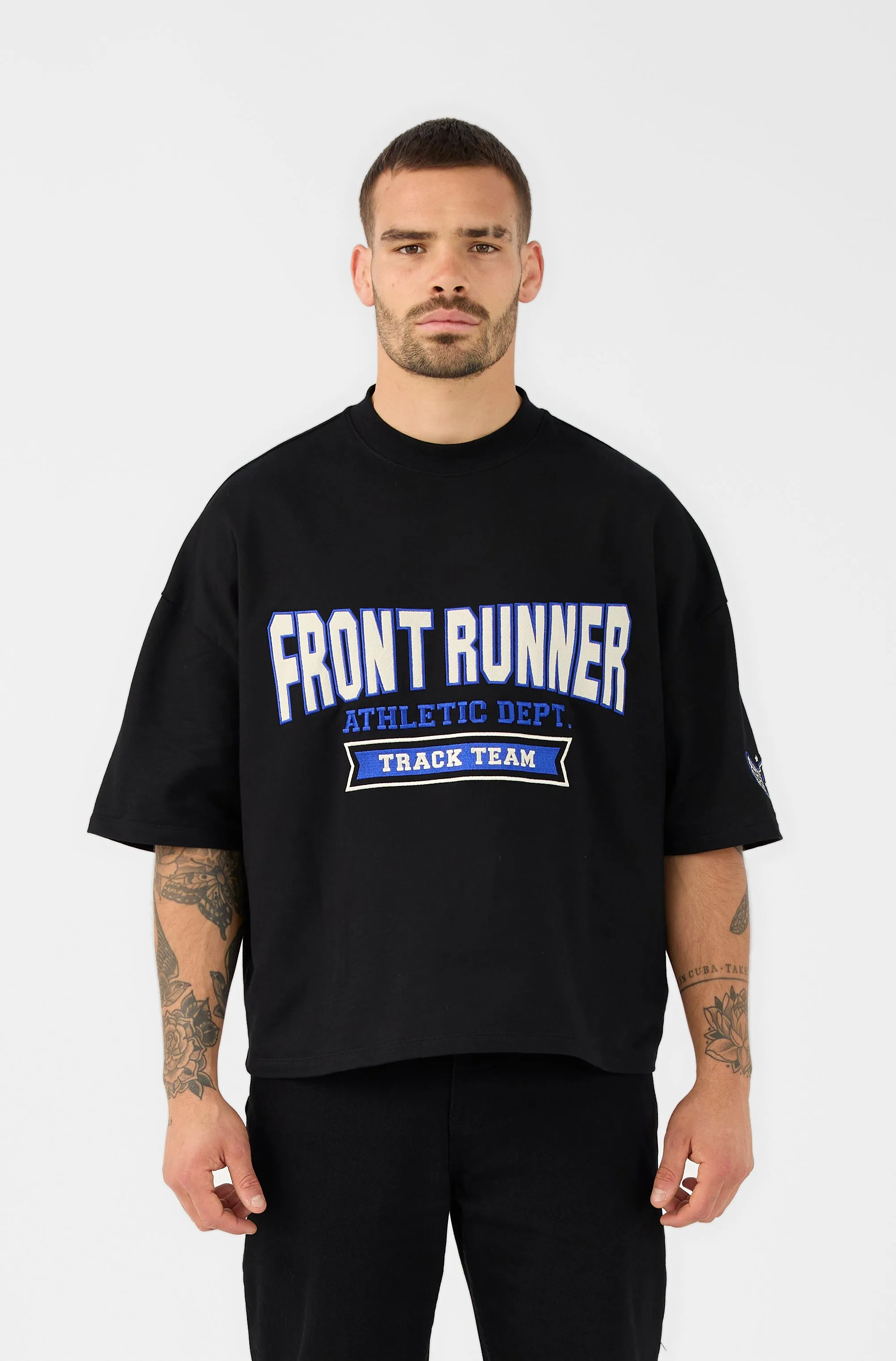 Athletic Dept Boxy Tee - Onyx