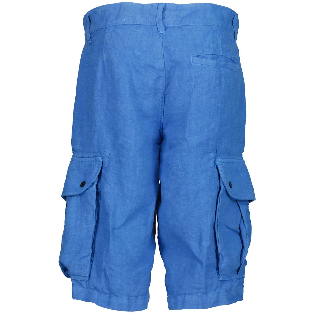 C.P. Junior Linen Lens Cargo Shorts