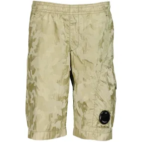 C.P. Junior Reflective Camo Lens Bermudas