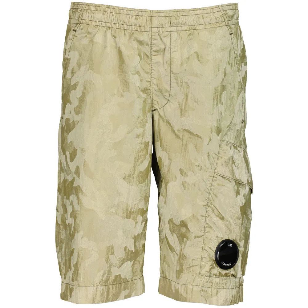 C.P. Junior Reflective Camo Lens Bermudas