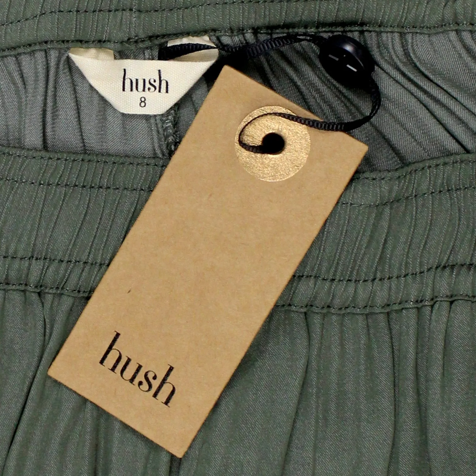 Hush Khaki Silky Santana Culottes