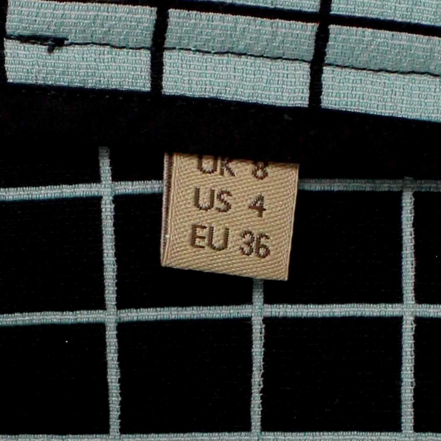 Orla Kiely Aqua Window Pane Culottes