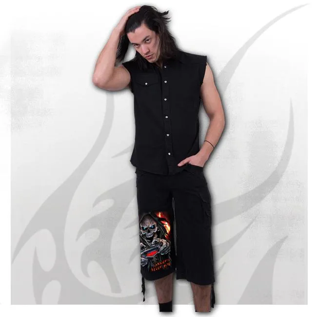 Respawn Mens 3/4 Vintage Cargo Shorts