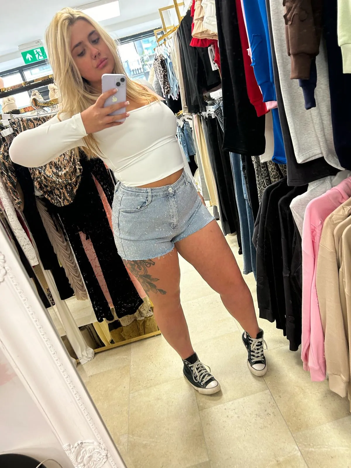 Sparkle Luxury Shorts