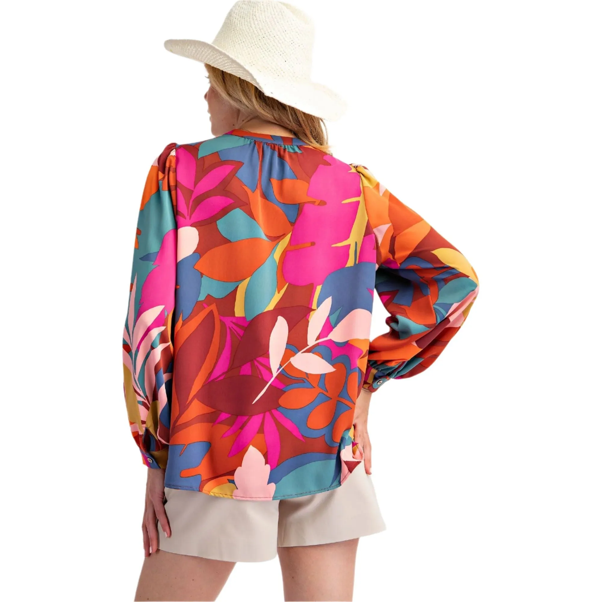 Women's Easel Sophia Twill Blouse ET71040