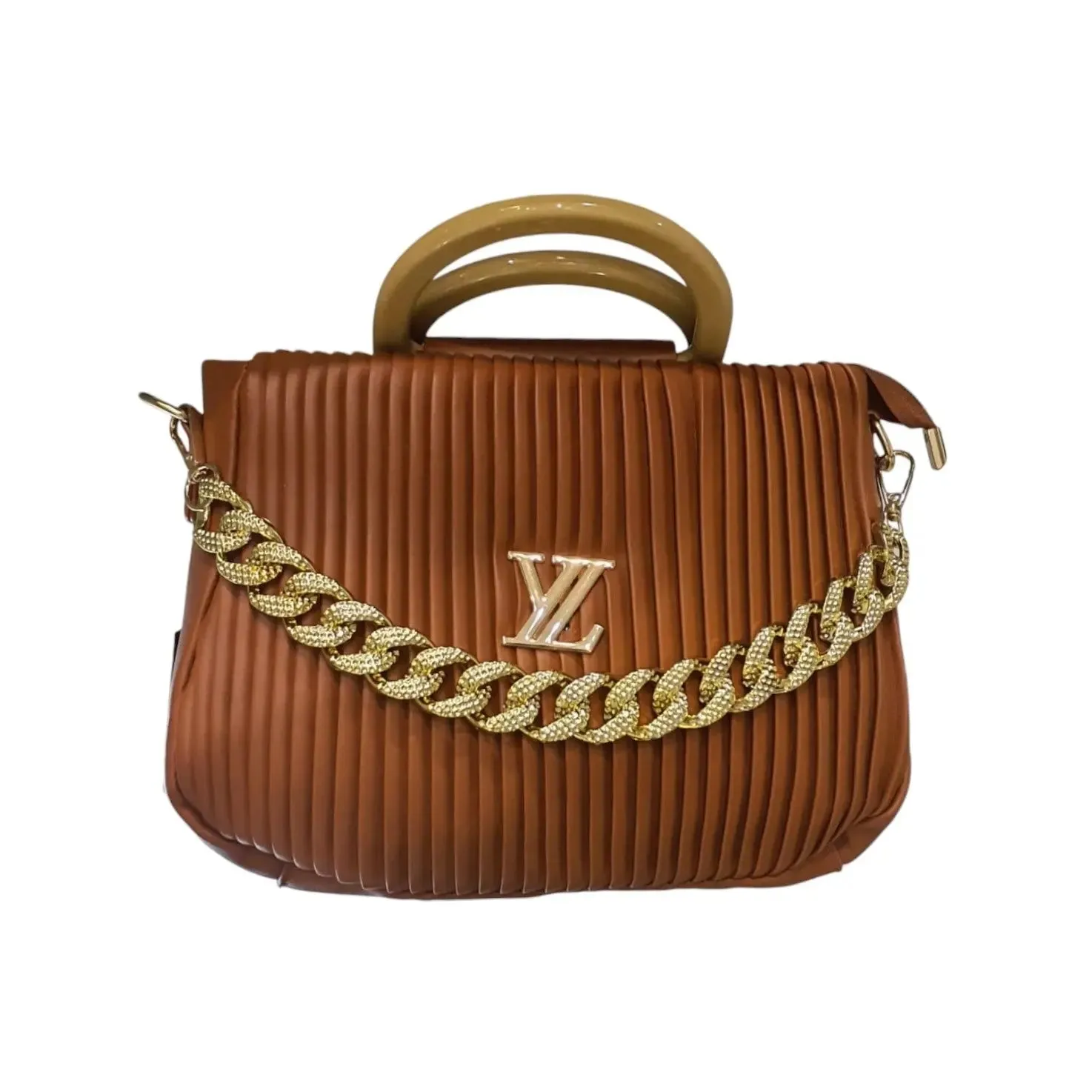 YL Pleated Shoulder Bag